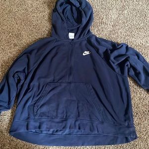 Nike half-zip hoodie with pocket